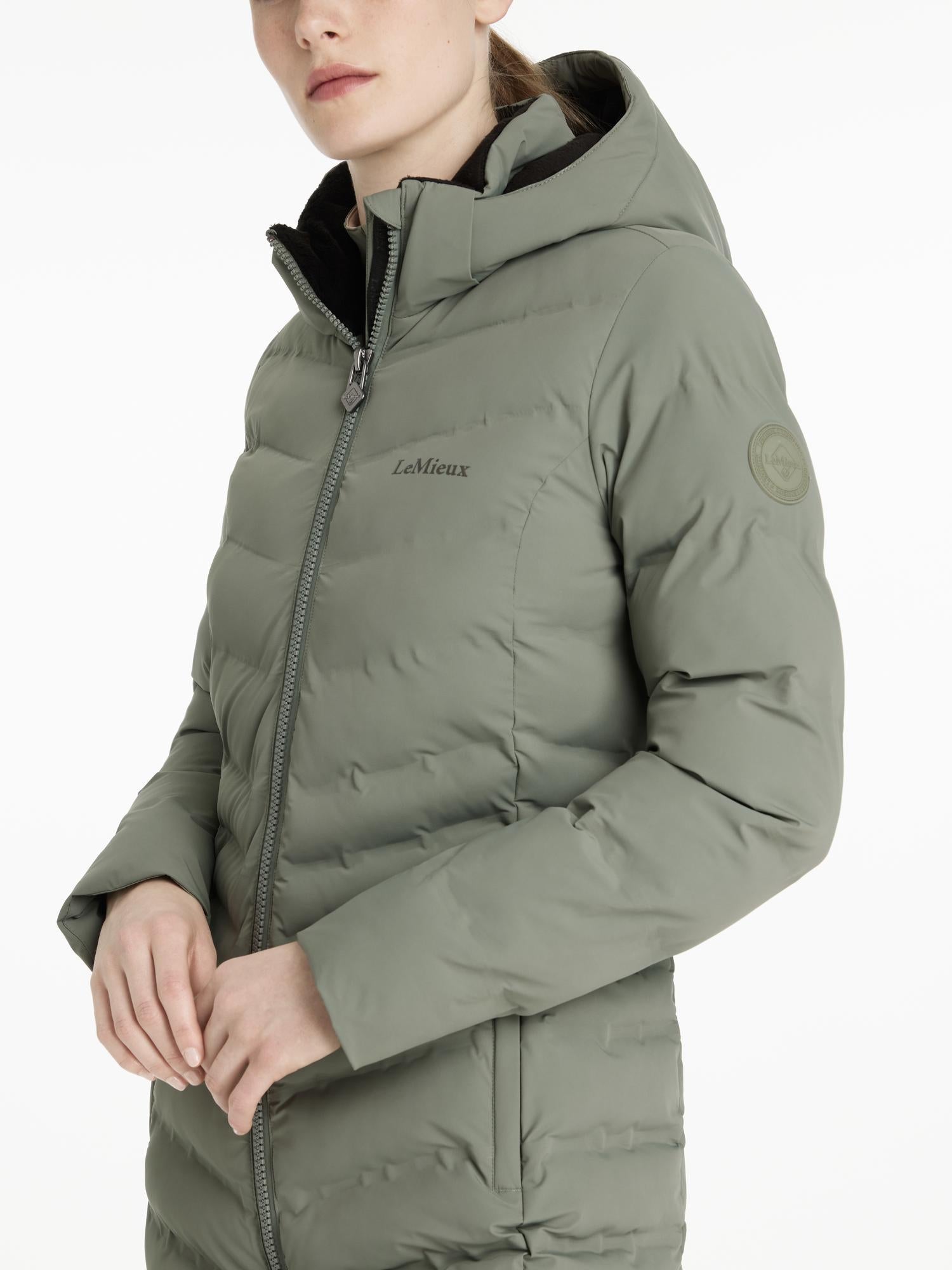 LeMieux hayley Water Resistant Longline Puffer Coat