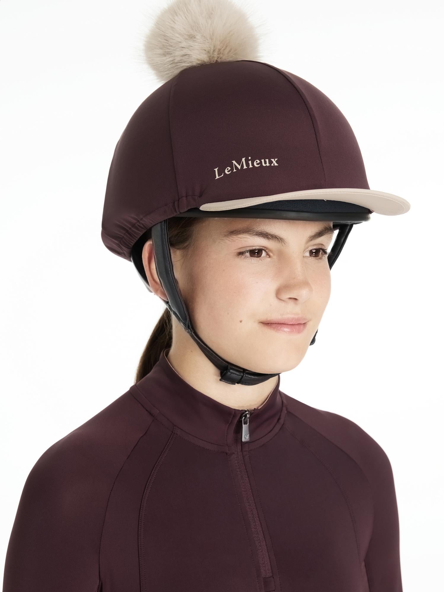 LeMieux Classique Pom hat Silk