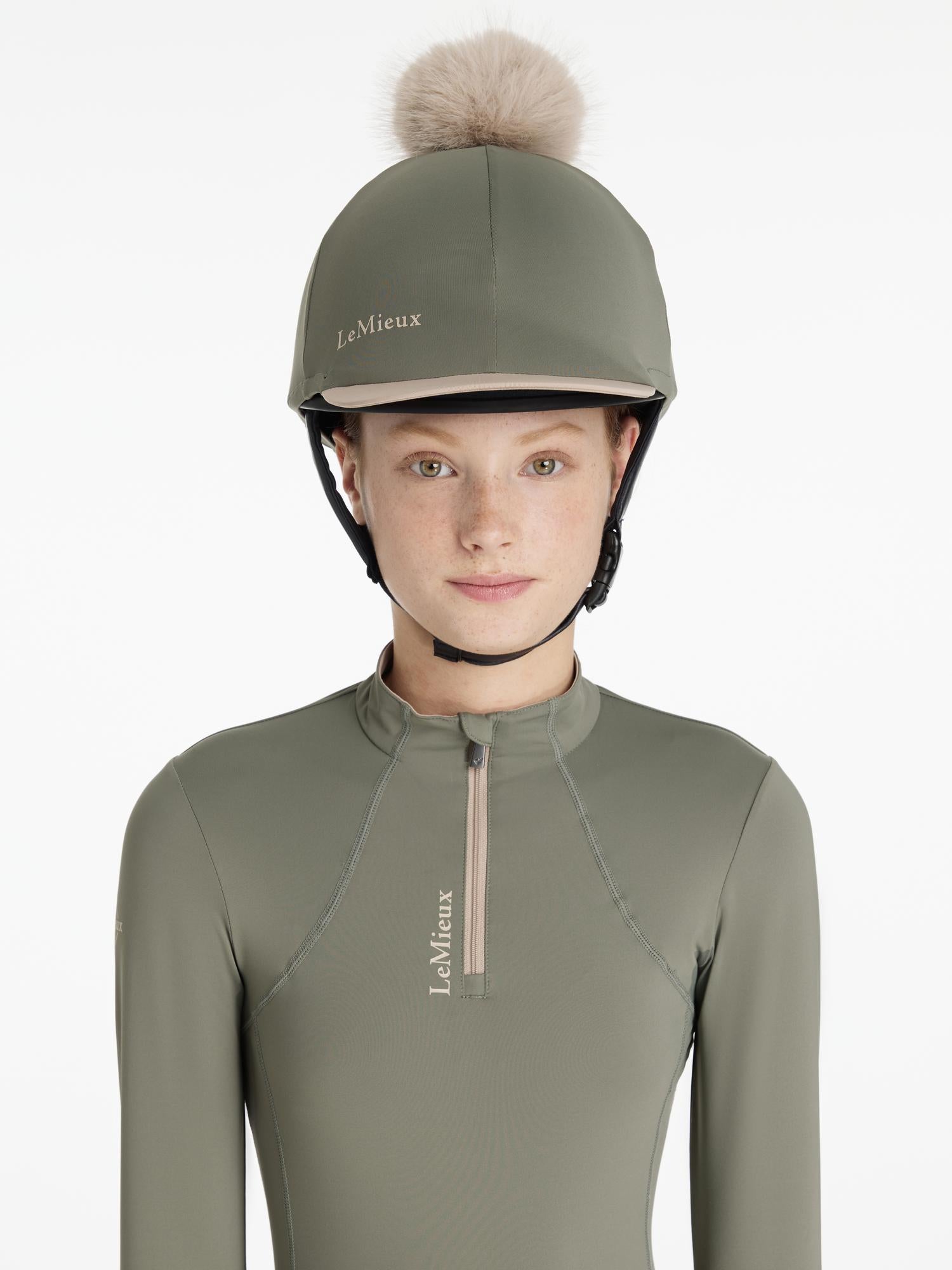 LeMieux Classique Pom hat Silk