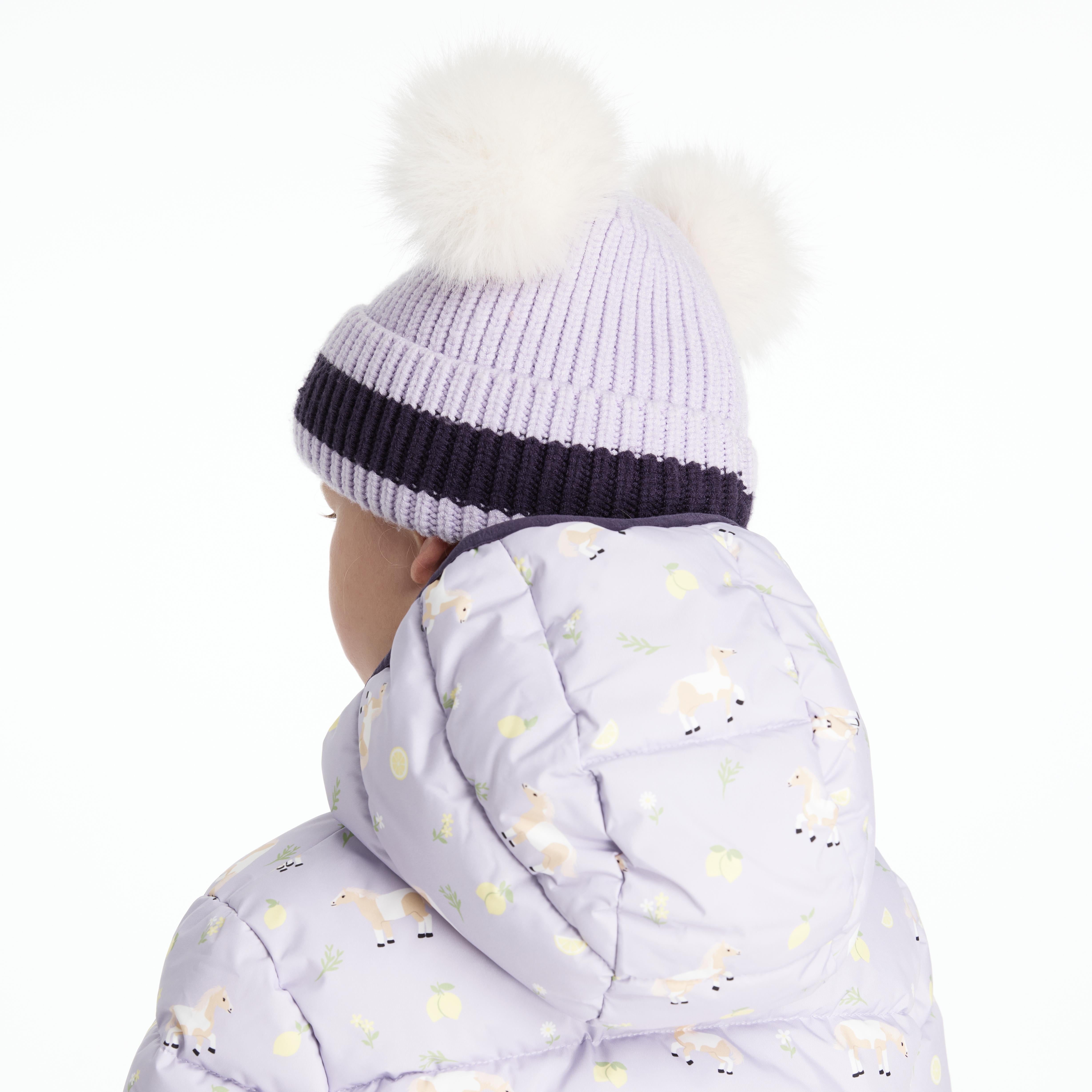 LeMieux Mini Double Pom Beanie