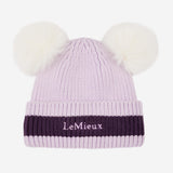 LeMieux Mini Double Pom Beanie