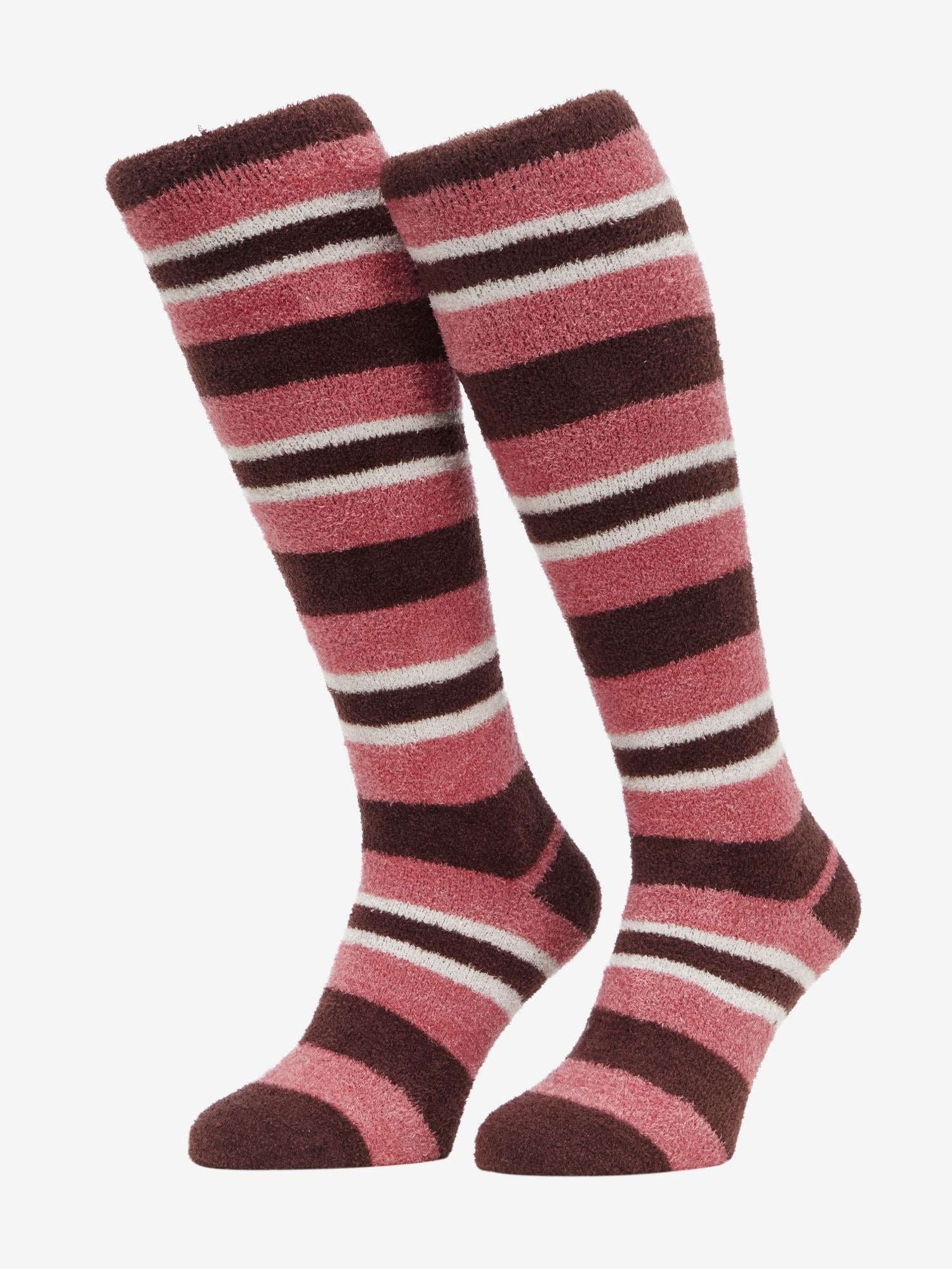 LeMieux Sabring Stripe Fluffies Socks