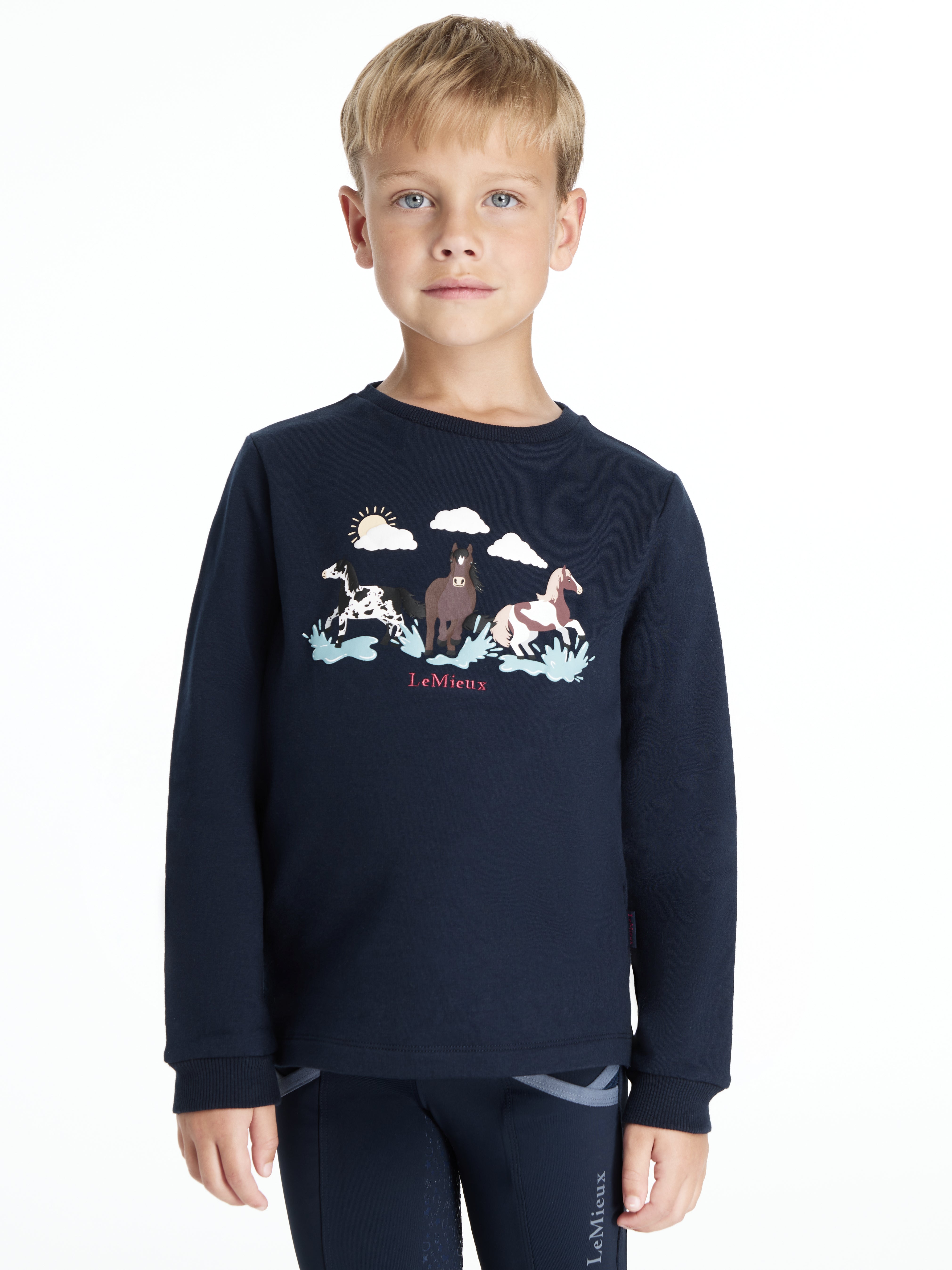 LeMieux Mini Poppy Long Sleeve Top