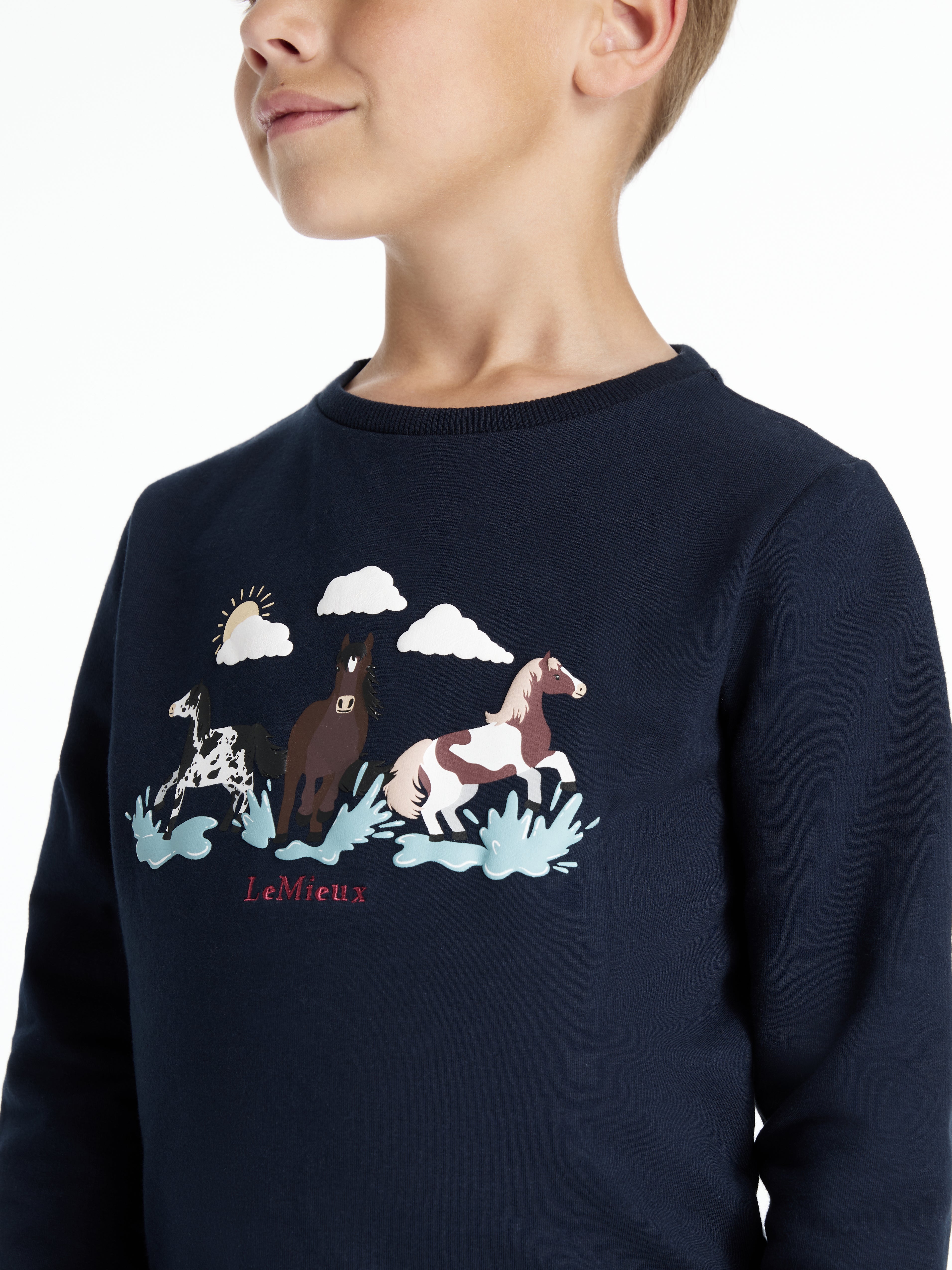 LeMieux Mini Poppy Long Sleeve Top