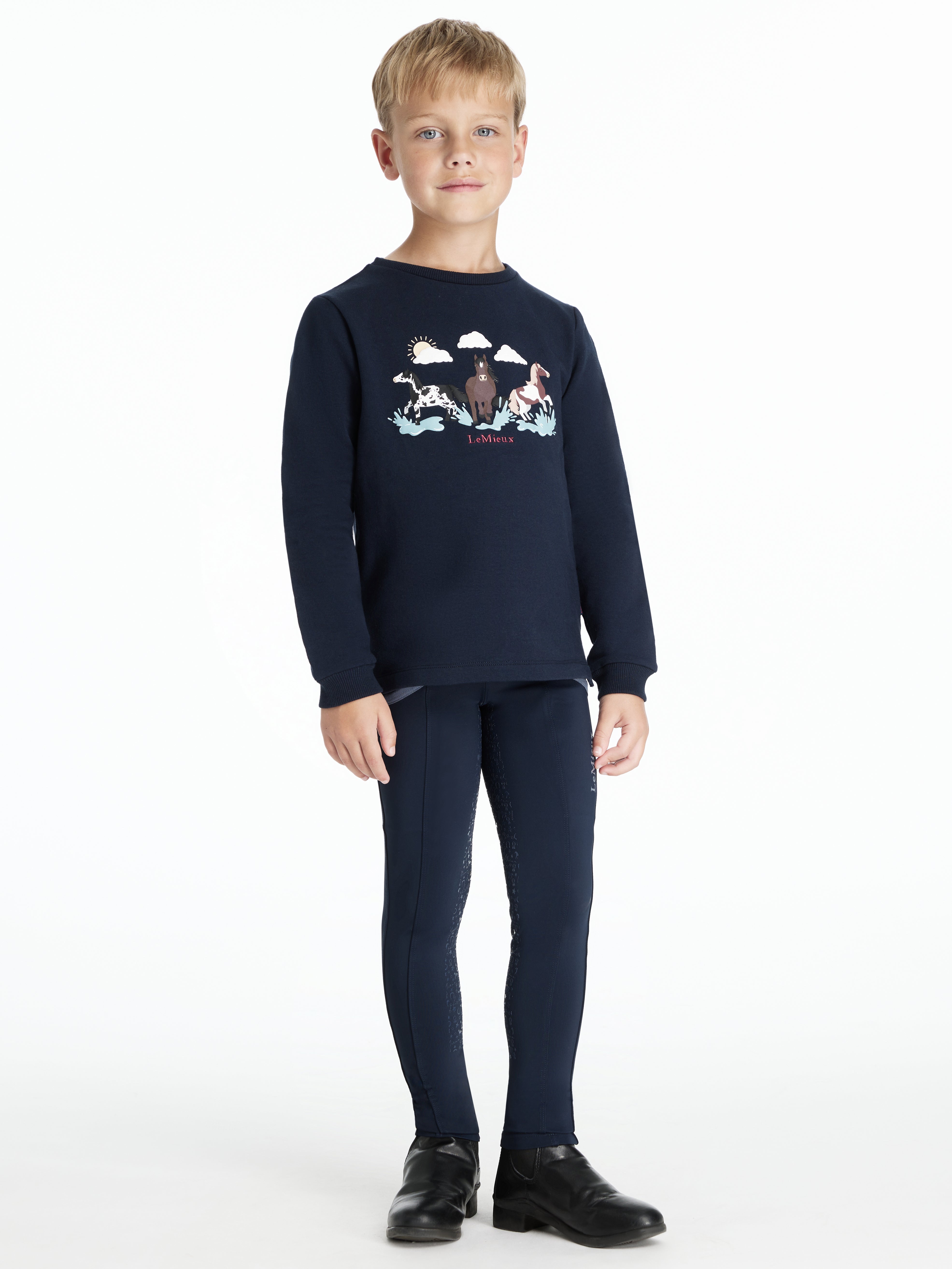 LeMieux Mini Poppy Long Sleeve Top