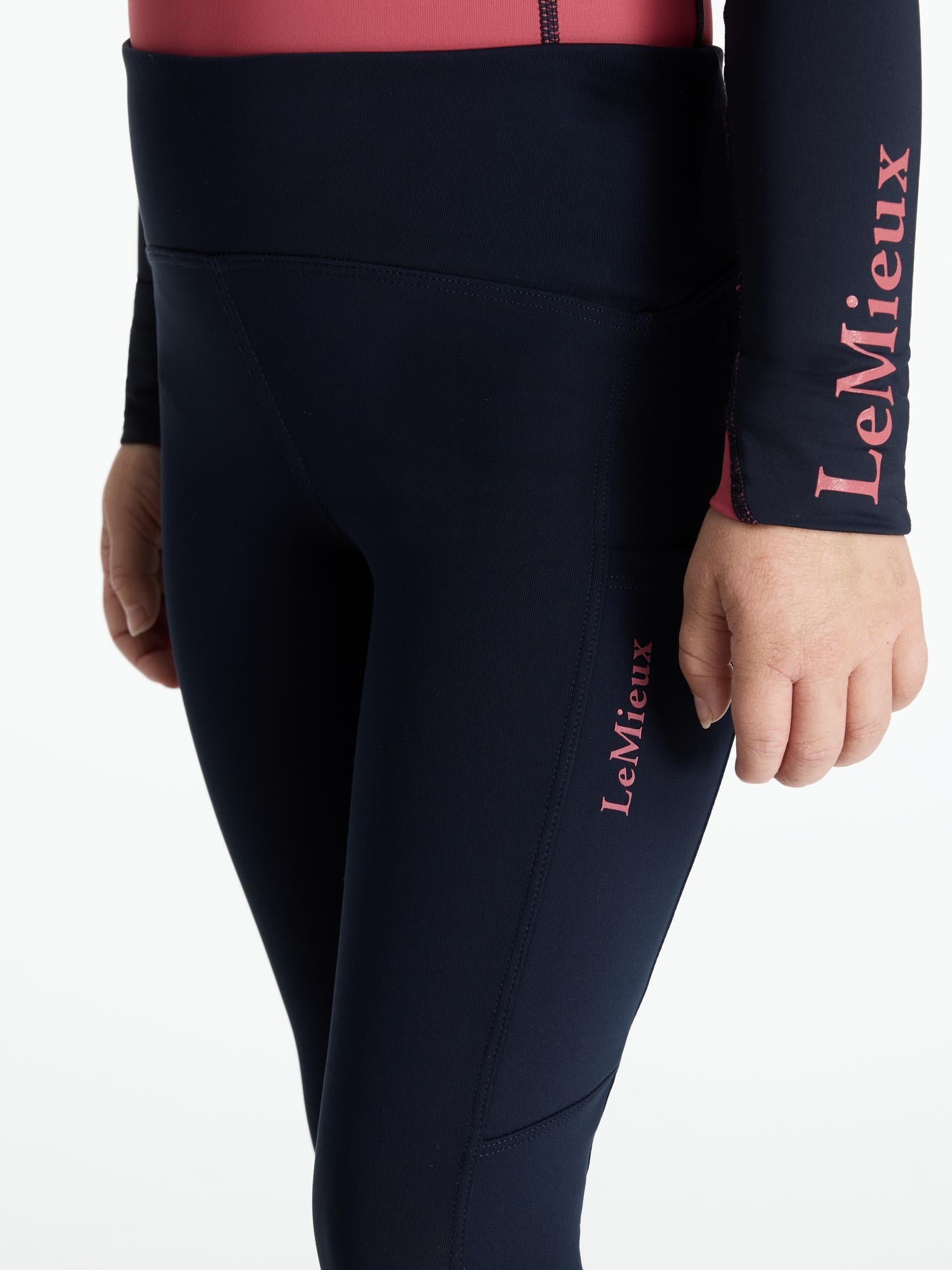 Mini LeMieux Nora Pull On Brushed Riding Tights