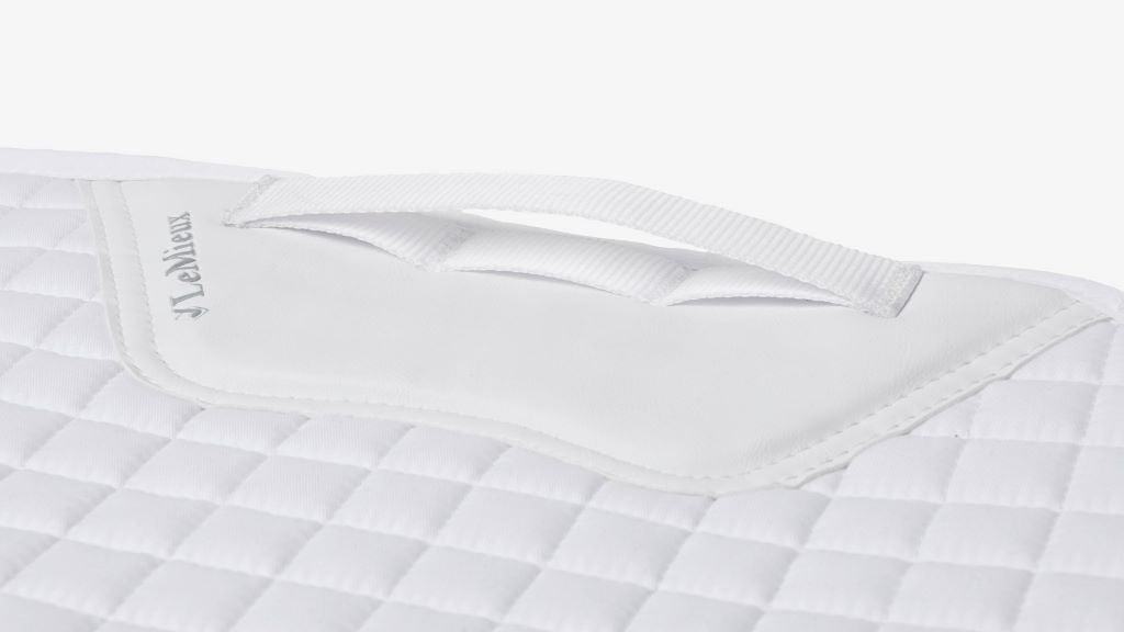 LeMieux Cotton Dressage Square Saddle Pad