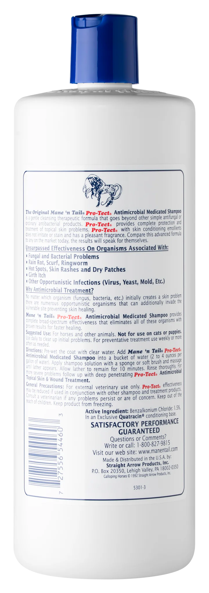 Mane 'n Tail Pro-Tect Antimicrobial Medicated Shampoo