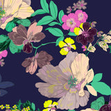 Kastel Denmark Ruched Back Lush Garden 1/4 Zip Sleeveless Top