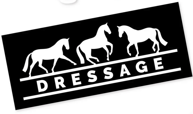 Dapplebay Dressage Stickers