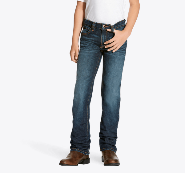 Ariat Boys B5 Slim Stretch Legacy Stackable Straight Leg Jean
