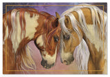 Leanin Tree Two Horses Friendship Card