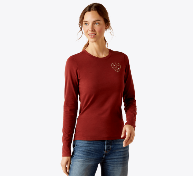Ariat Womens Eq Icons Long Sleeve T-Shirt