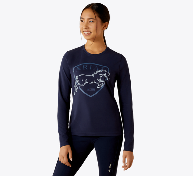 Ariat Youth Liberty Jump Long-Sleeve T-Shirt