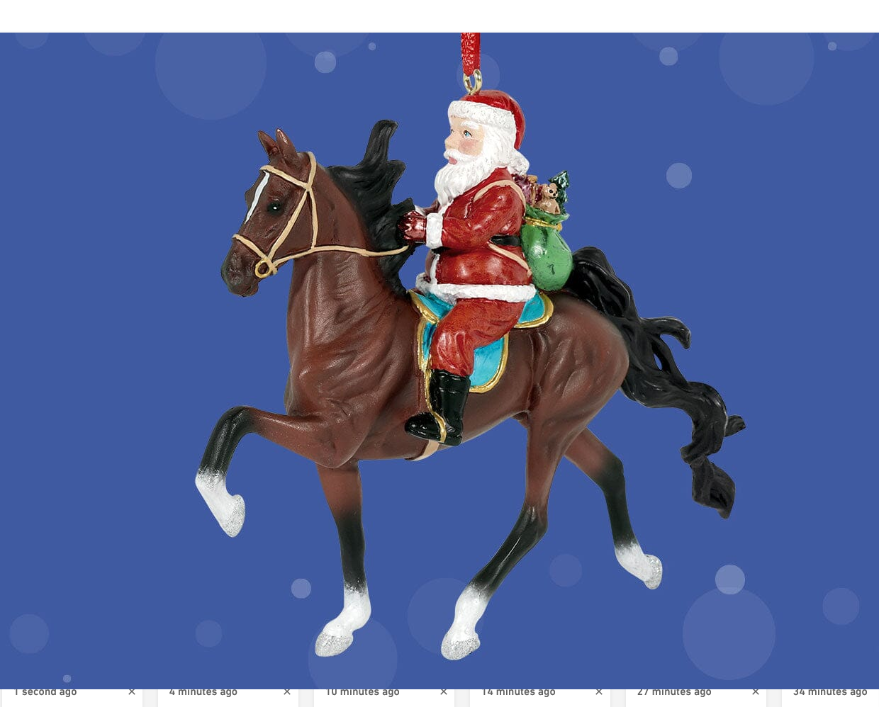 Showman Santa 2025 Santa Ornament
