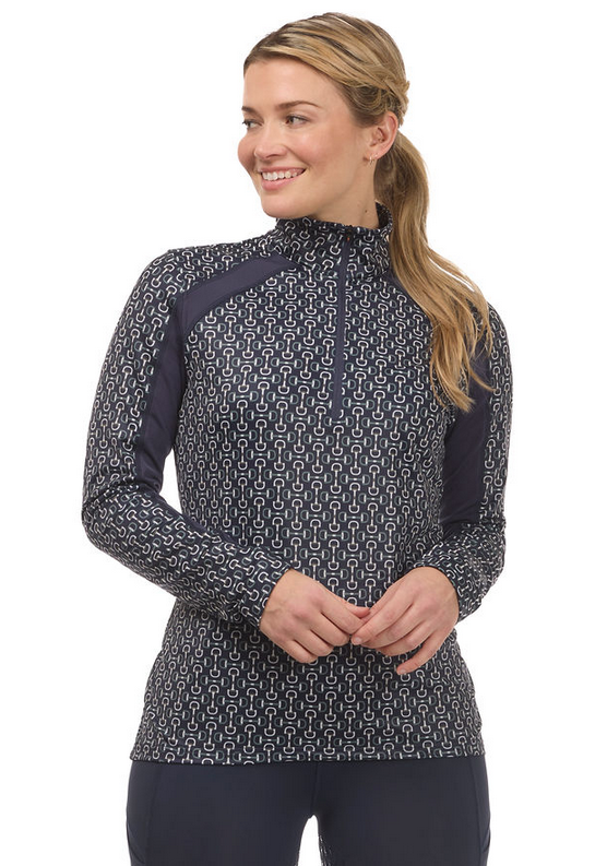 Kerrits First Level Quarter Zip Stretch Fleece Tech Top