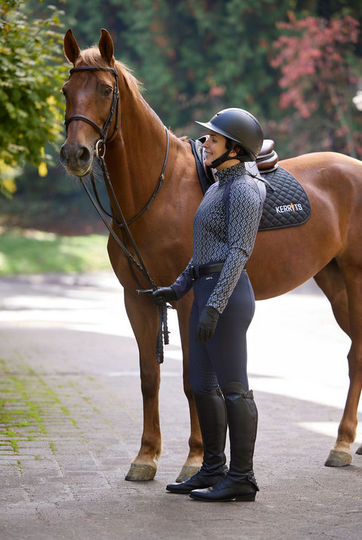 Kerrits First Level Quarter Zip Stretch Fleece Tech Top