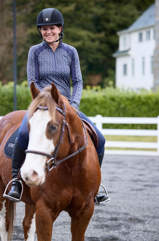 Kerrits First Level Quarter Zip Stretch Fleece Tech Top