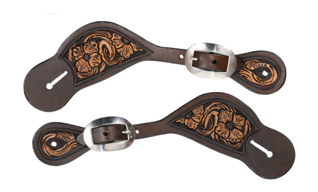 Circle Y Smooth Operator Spur Straps - Mens