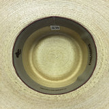 Palm Straw Hat Flat Top Style