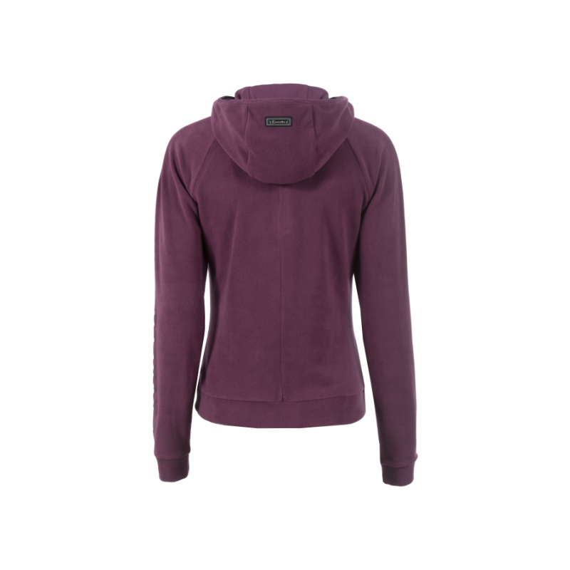 Cavallo Ladies CAVALMADLEEN Microfleece Half-Zip Hoody Pullover