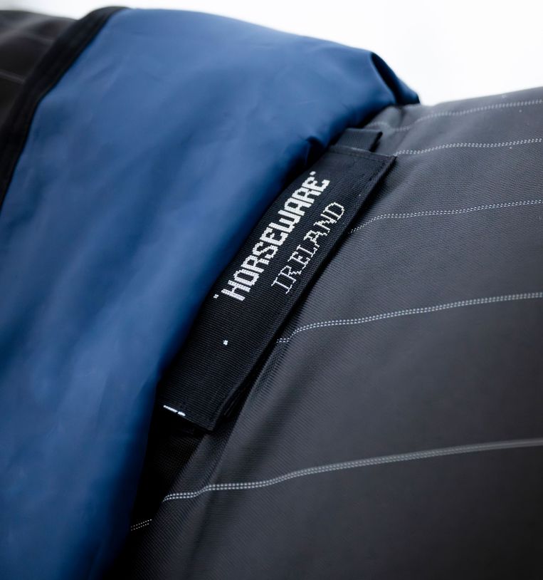 Horseware Ireland Amigo 1200D FieldSafe Reflectech Plus Turnout - Black/Reflective & Black (50g)