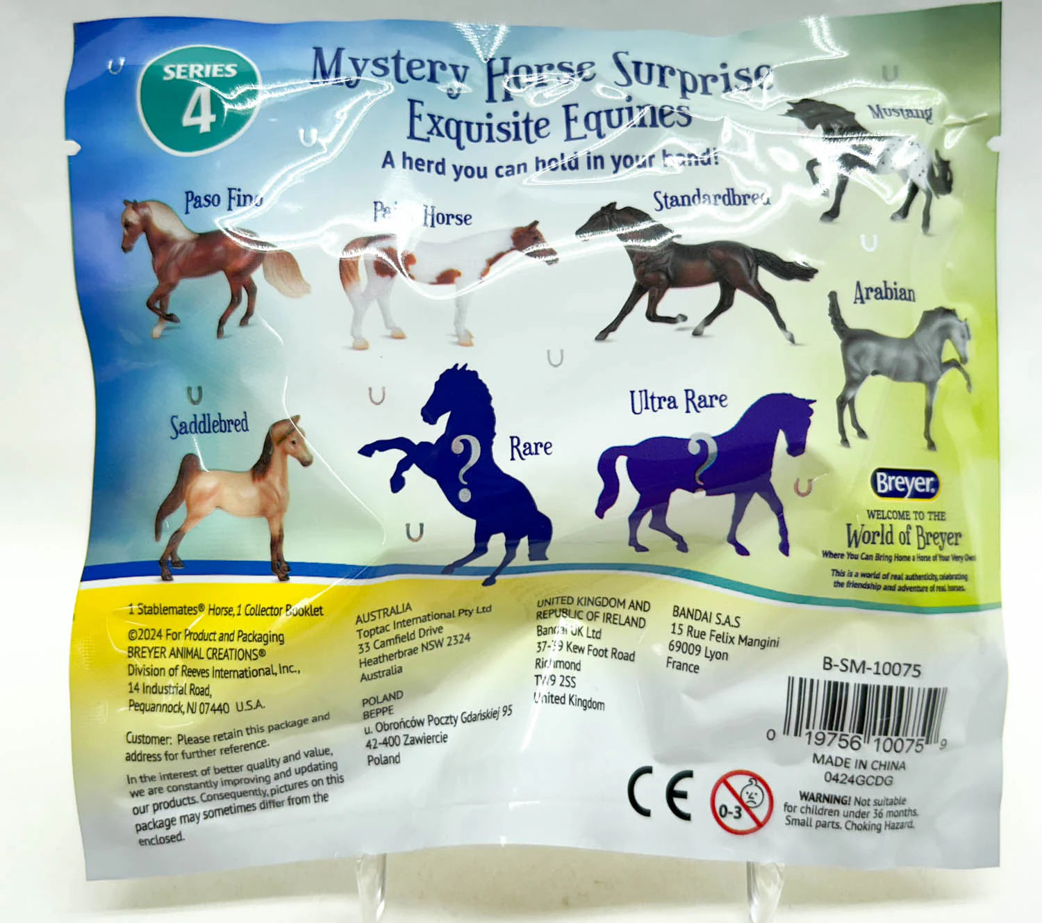 Breyer Mystery Horse Surprise: Exquisite Equines- Series 4 - Single Package