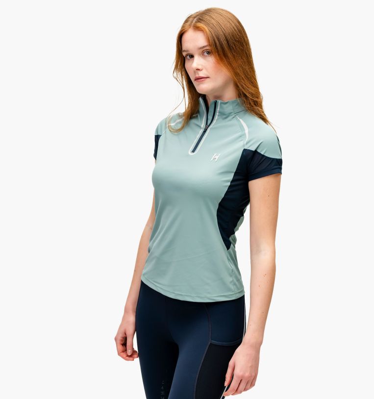 Horseware Apparel Stamina Short Sleeve 1/4 Zip Top
