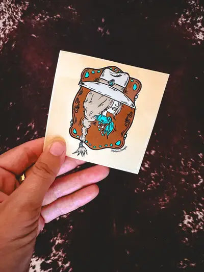 Modern Cowgirl Gypsy Cowgirl Sticker