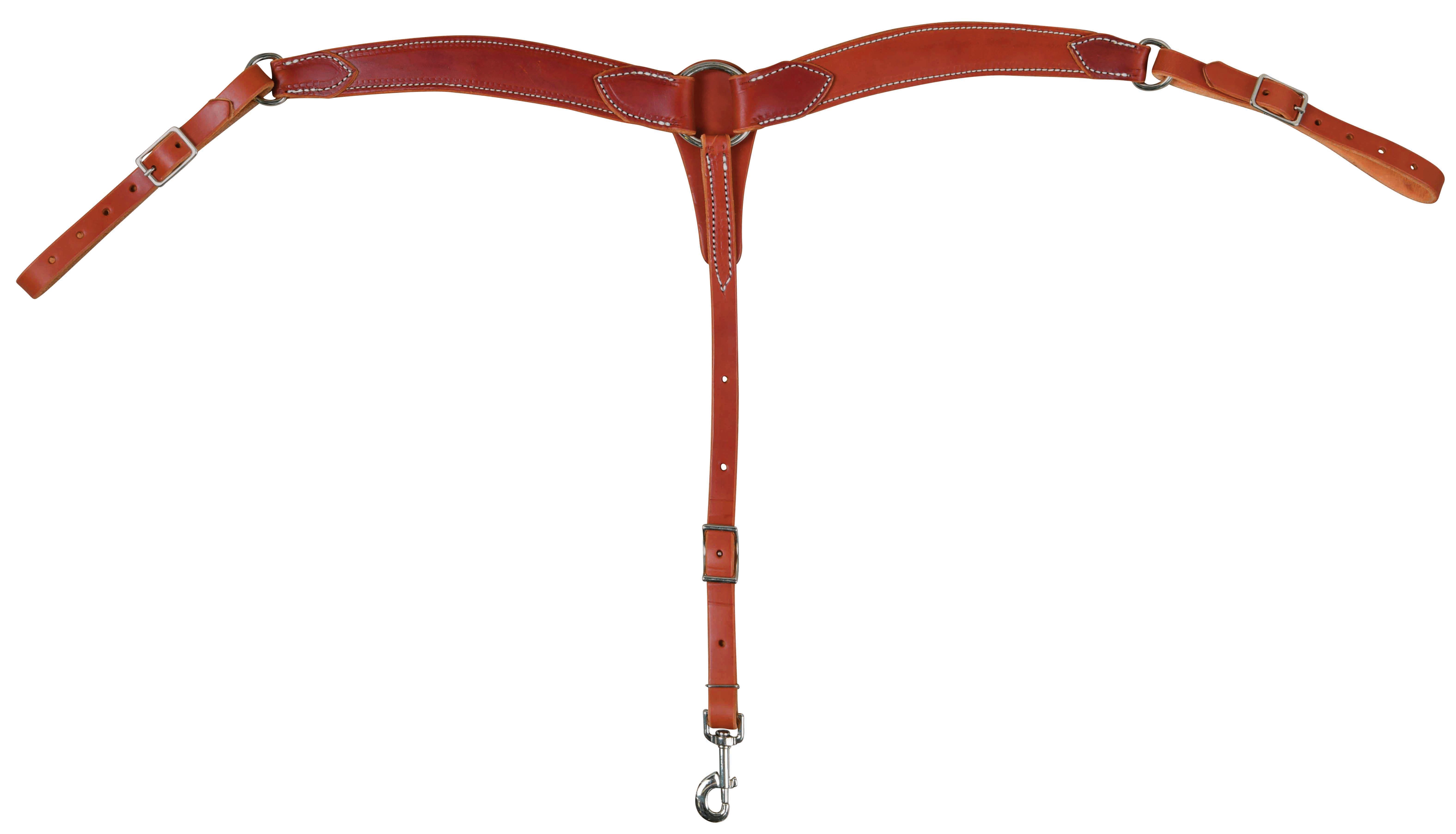 Berlin Leather Pony Economy Contour Breast Collar