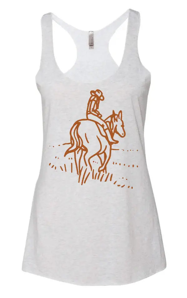 Modern Cowgirl Silhouette Soul Tank