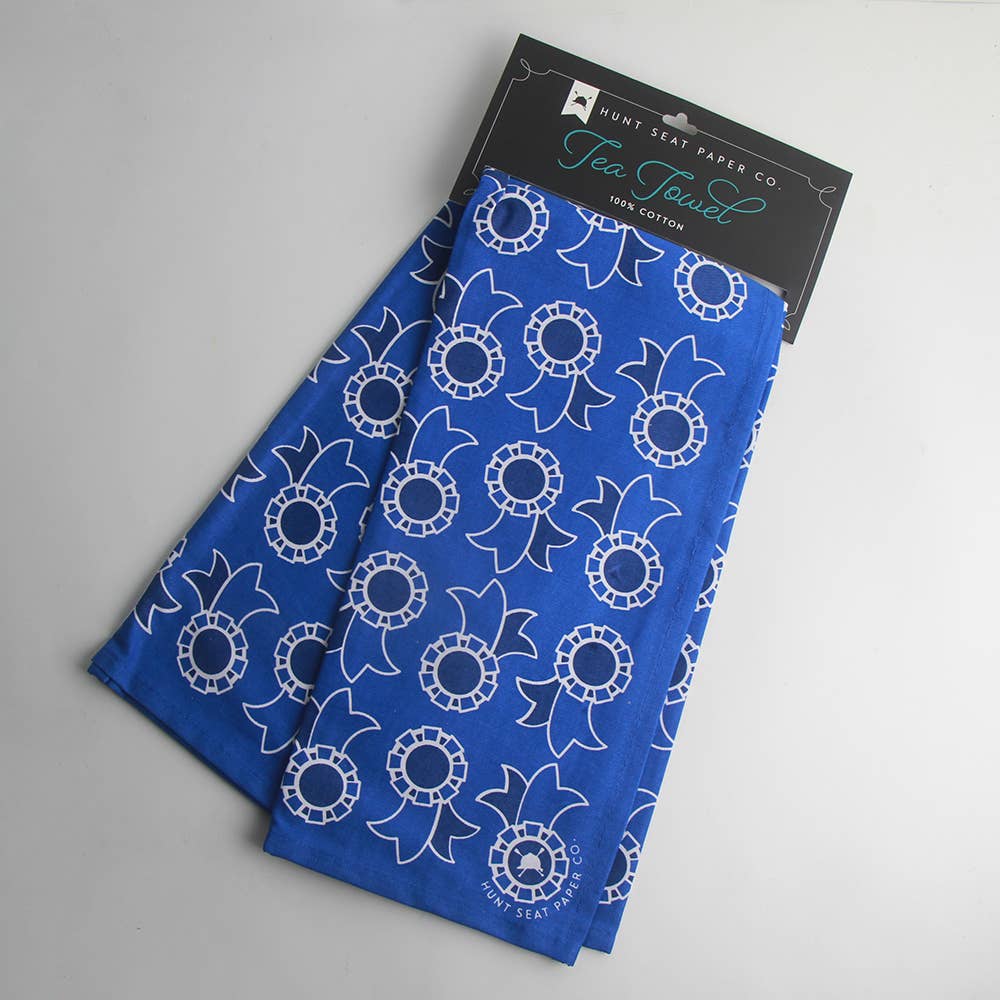 Winner Equestrian Tea Towel - Blue Ribbon Horse Show