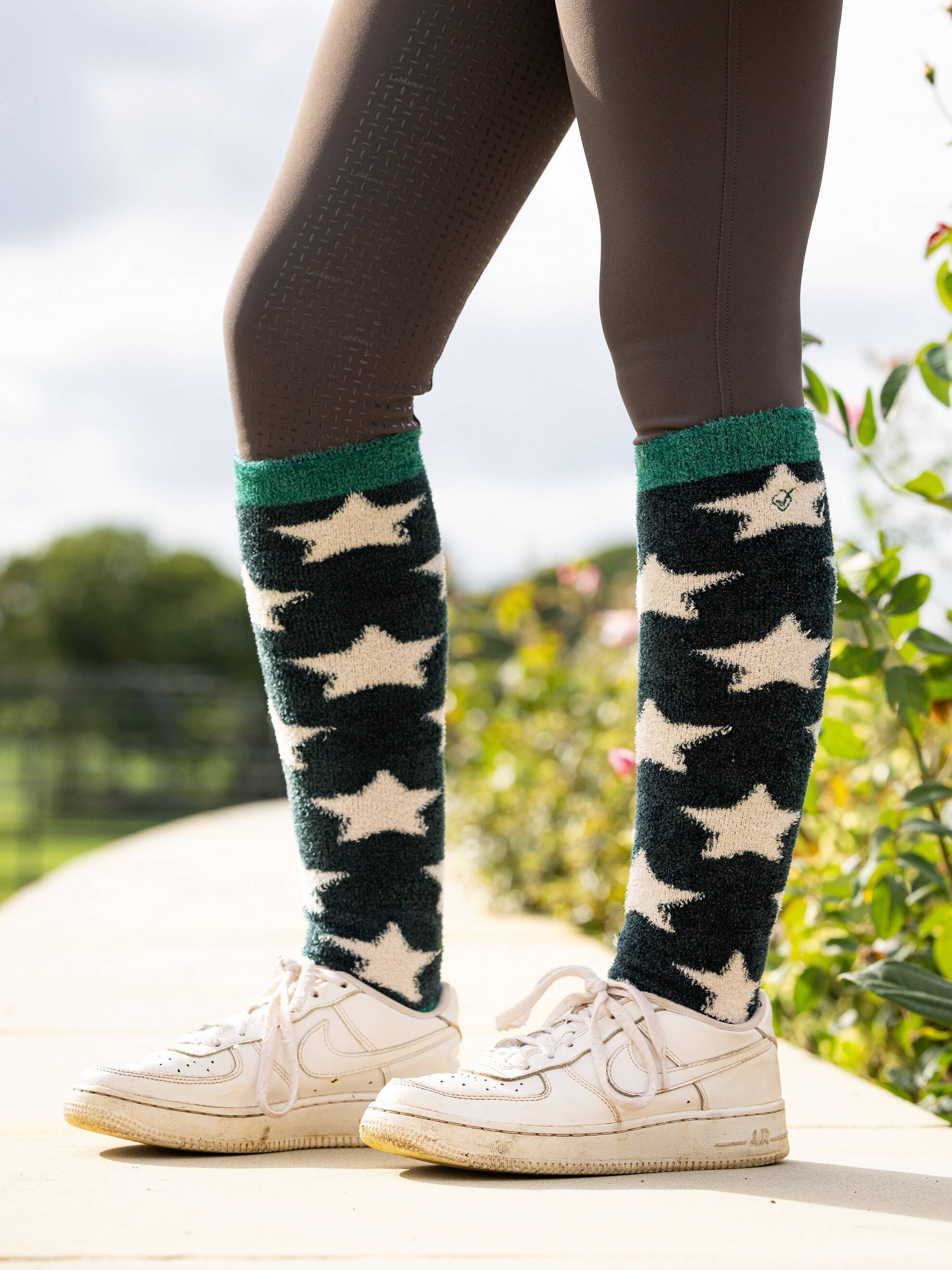 LeMieux Sasha Star Fluffies Socks