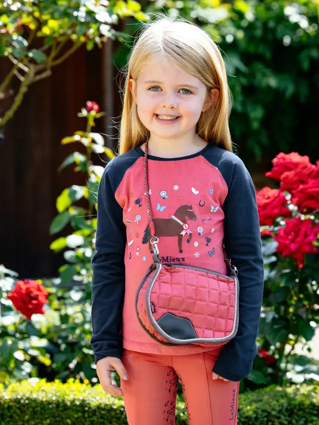 LeMieux Saddle Pad Cross Body Pouch Bag