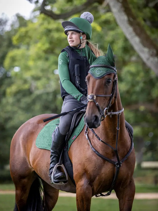 LeMieux Suede Close Contact Square Saddle Pad