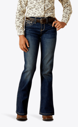 Ariat Girls Midrise Bootcut Naomi Alina Jean