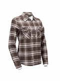 Outback Trading Co Womens Cotton Plaid Shirt