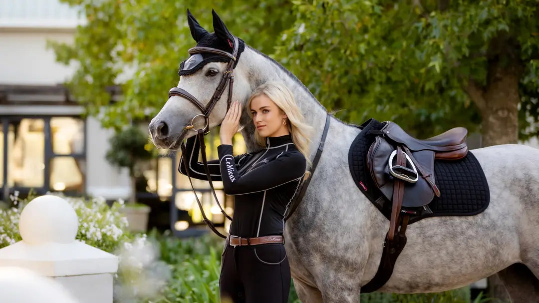 LeMieux Suede Close Contact Square Saddle Pad