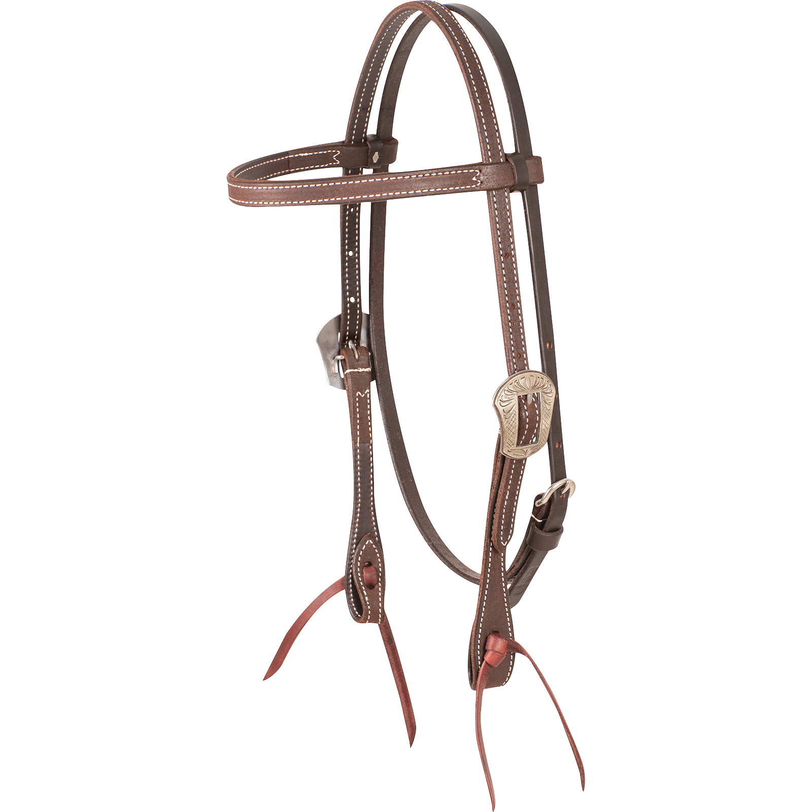 Martin Saddlery Browband Headstall with Laramie Buckle Latigo Ties