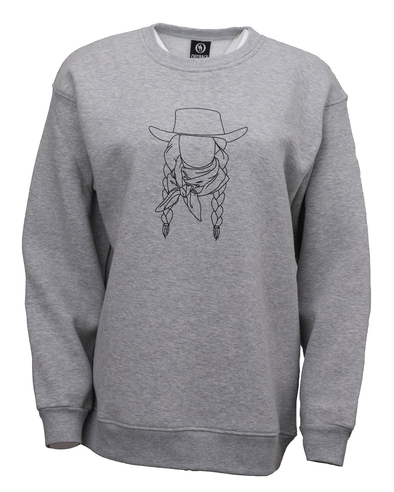 Outback Trading Co Ladies Jordan Crewneck Sweatshirt