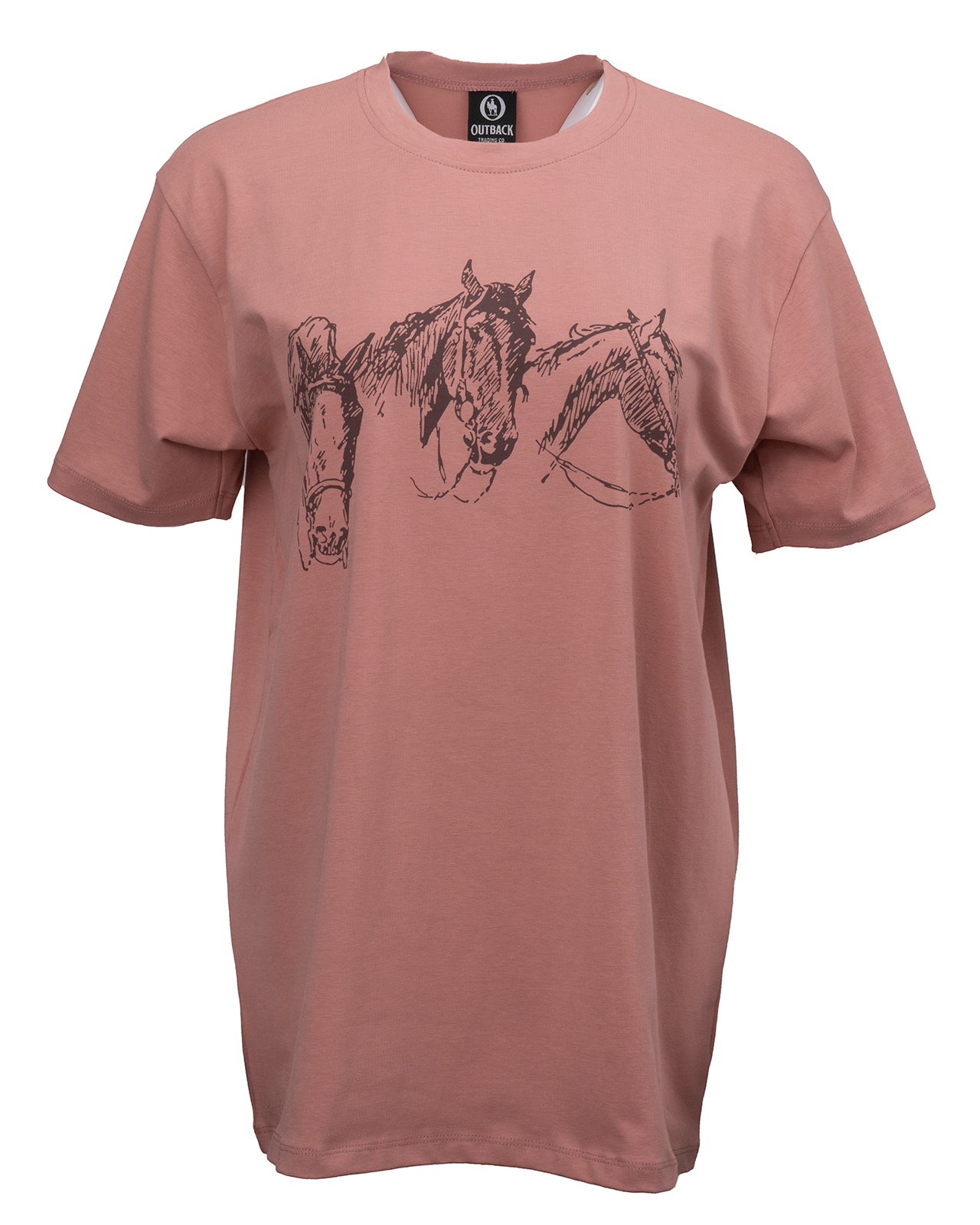 Outback Trading Co Womens Triple Gallop Tee