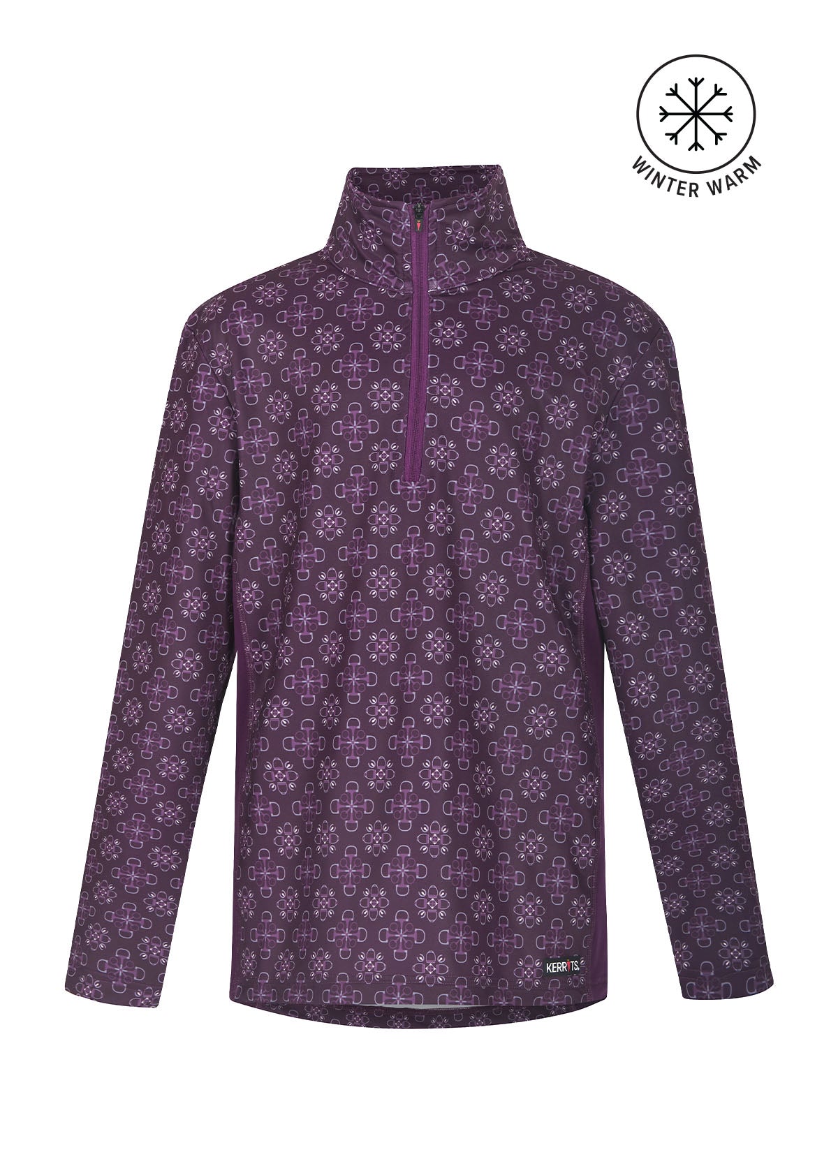 Kerrits Kids Up Tempo Fleece Tech Top - Print