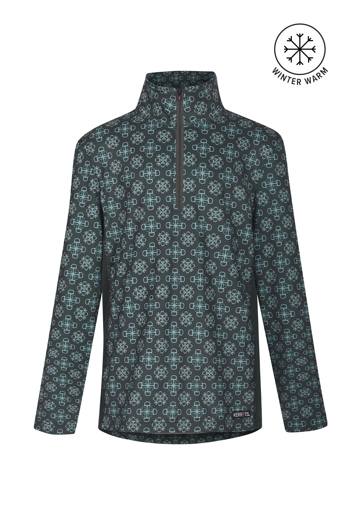 Kerrits Kids Up Tempo Fleece Tech Top - Print