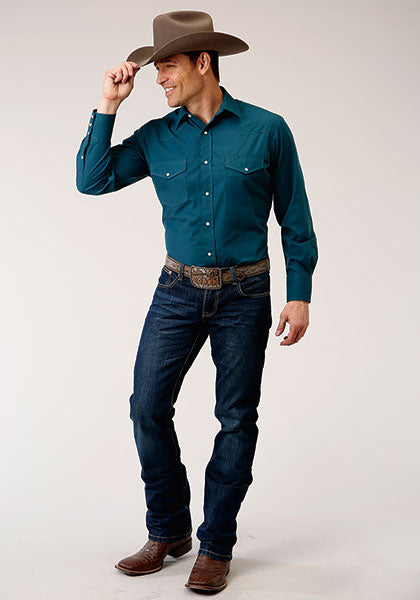 Roper - Boys Karman Classics Solid Long Sleeve Western Shirt main image 0