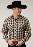 Karman Men's Classic Plaid Long Sleeve Western Shirt