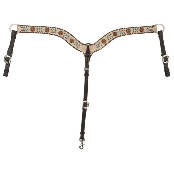 Circle Y Dakota Pinwheel Breast Collar or Wither Strap