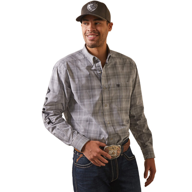 Ariat Mens Pro Series Team Houston Classic Fit Long Sleeve Shirt