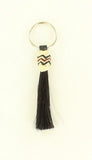 Braided 100% Horsehair Keychain