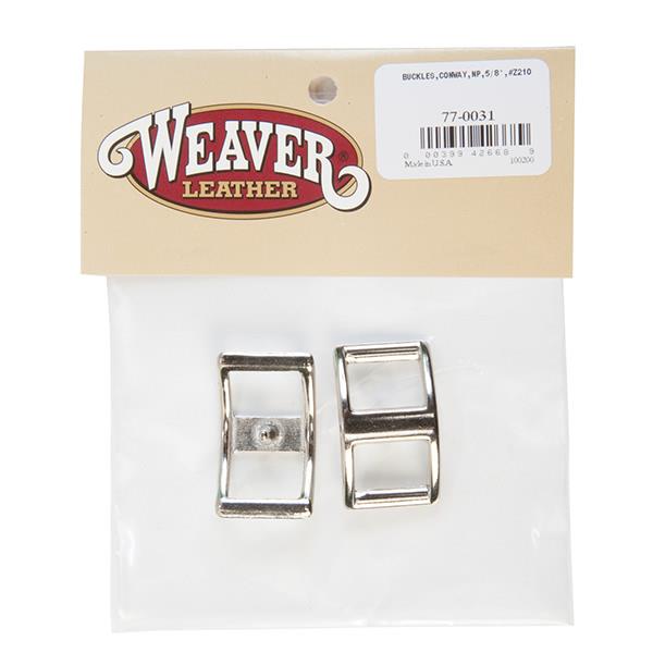 Weaver Leather Conway Buckle Nickle Plated