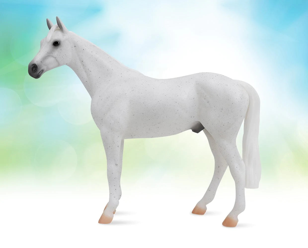 Breyer Freedom Series Fleebitten Grey Thoroughbred